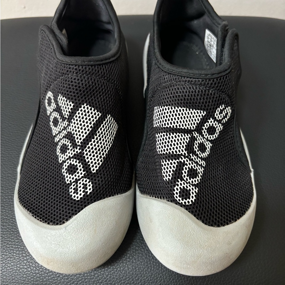 Adidas Kids Black Mesh kids water shoes.